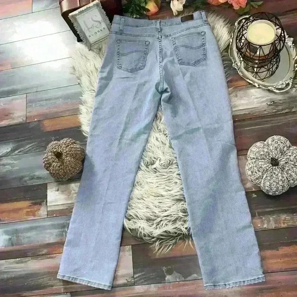 Lee Original Relaxed Fit Straight Leg Inspire Blue Jeans, 10 - Picture 7 of 12